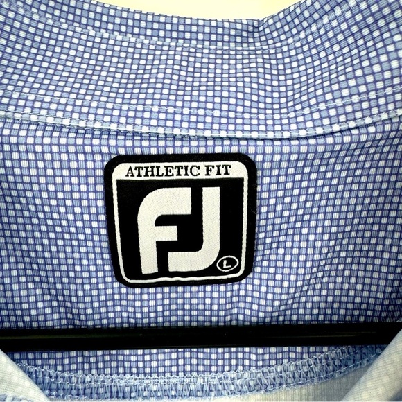 Footjoy-FJ Golf ShortSleeve Athletic Fit‎ Polo Shirt - Picture 7 of 9
